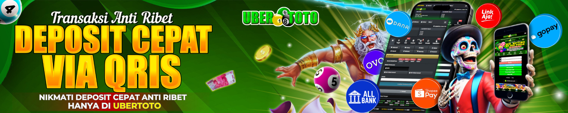 Deposit Via Qris